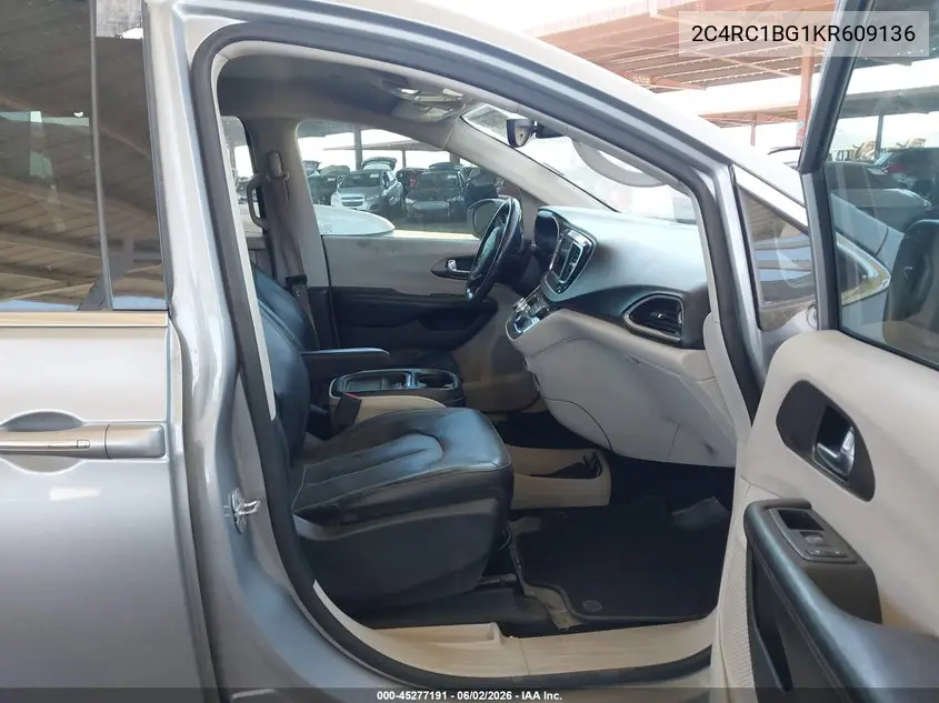 2C4RC1BG1KR609136 2019 Chrysler Pacifica Touring L