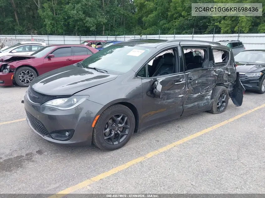 2019 Chrysler Pacifica Limited VIN: 2C4RC1GG6KR698436 Lot: 45579970