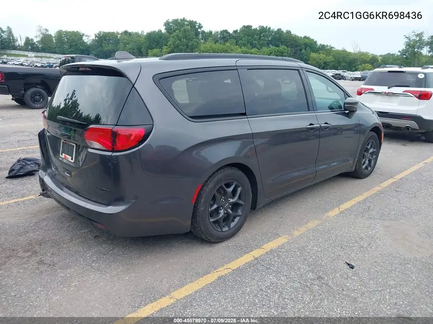 2019 Chrysler Pacifica Limited VIN: 2C4RC1GG6KR698436 Lot: 45579970