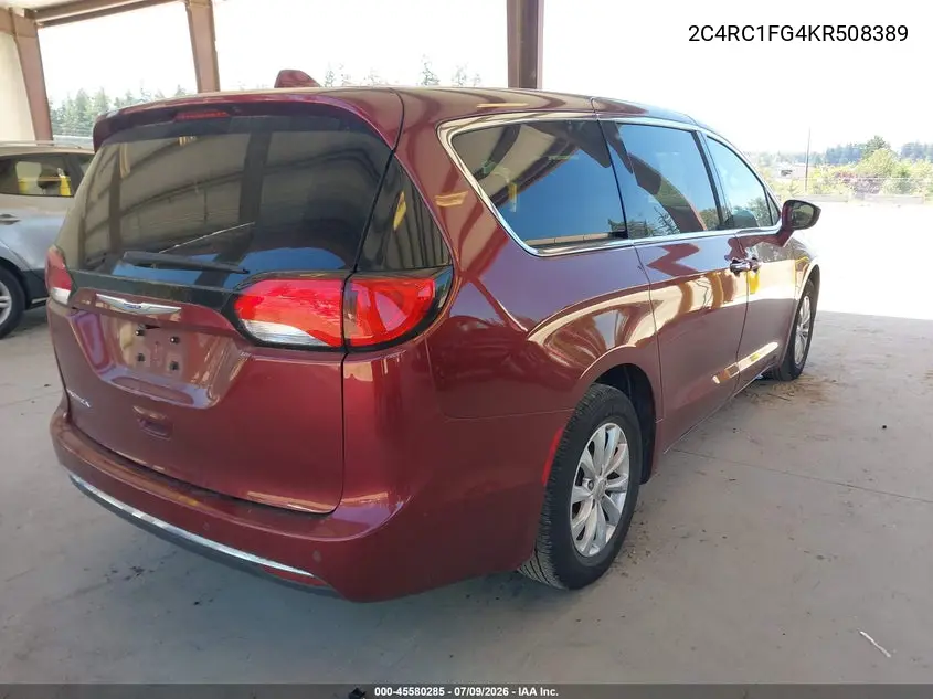 2019 Chrysler Pacifica Touring Plus VIN: 2C4RC1FG4KR508389 Lot: 45580285