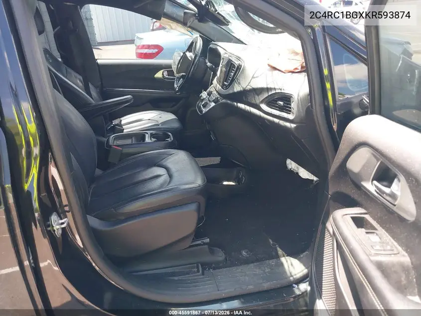 2019 Chrysler Pacifica Touring L VIN: 2C4RC1BGXKR593874 Lot: 45591867