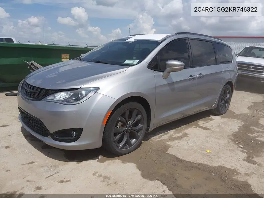 2019 Chrysler Pacifica 35Th Anniversary Limited VIN: 2C4RC1GG2KR746322 Lot: 45609214