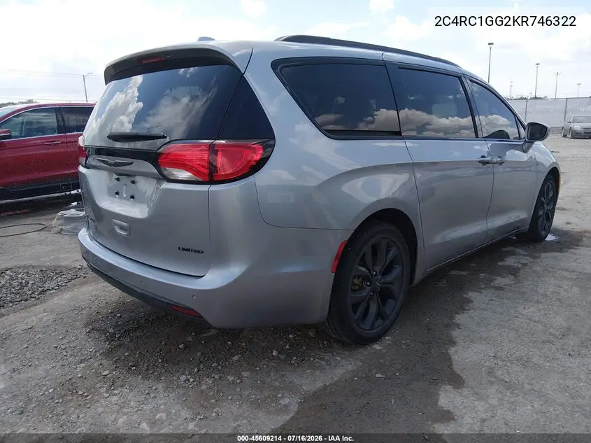 2019 Chrysler Pacifica 35Th Anniversary Limited VIN: 2C4RC1GG2KR746322 Lot: 45609214