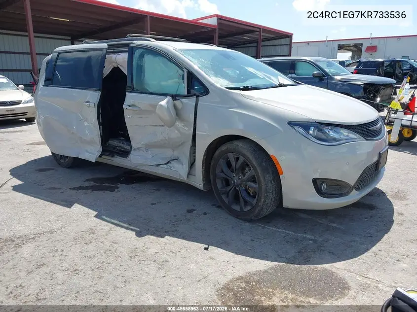 2019 Chrysler Pacifica Touring L Plus VIN: 2C4RC1EG7KR733536 Lot: 45658963
