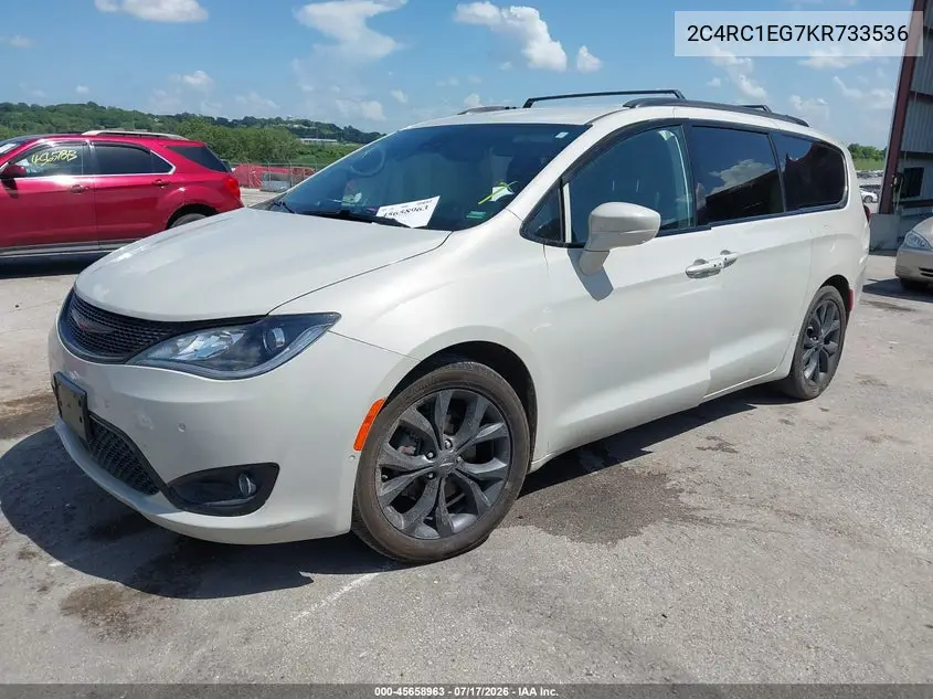 2019 Chrysler Pacifica Touring L Plus VIN: 2C4RC1EG7KR733536 Lot: 45658963