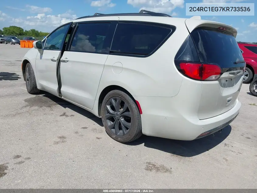 2019 Chrysler Pacifica Touring L Plus VIN: 2C4RC1EG7KR733536 Lot: 45658963