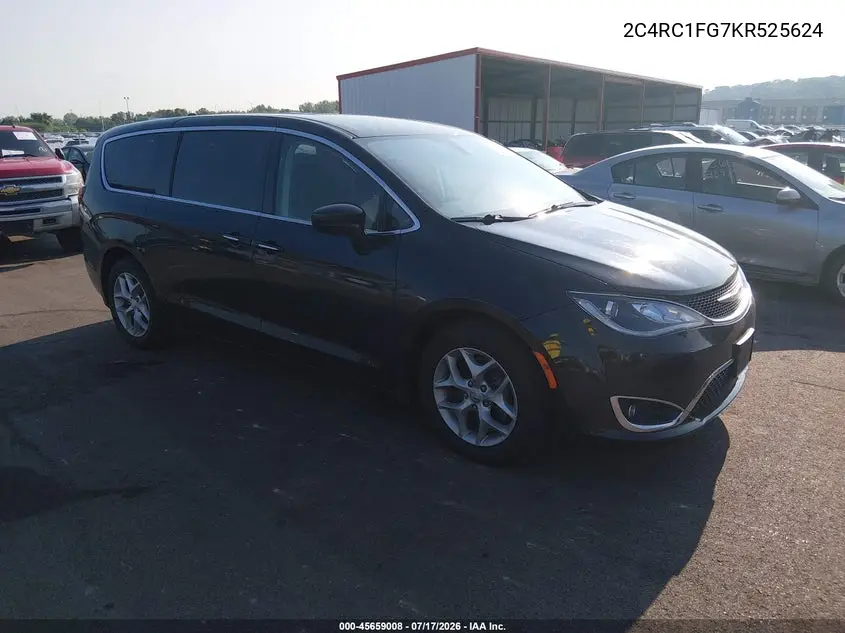 2019 Chrysler Pacifica Touring Plus VIN: 2C4RC1FG7KR525624 Lot: 45659008