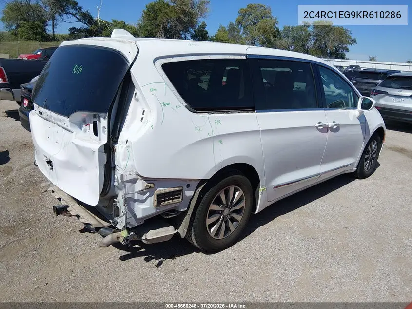 2019 Chrysler Pacifica Touring L Plus VIN: 2C4RC1EG9KR610286 Lot: 45660248