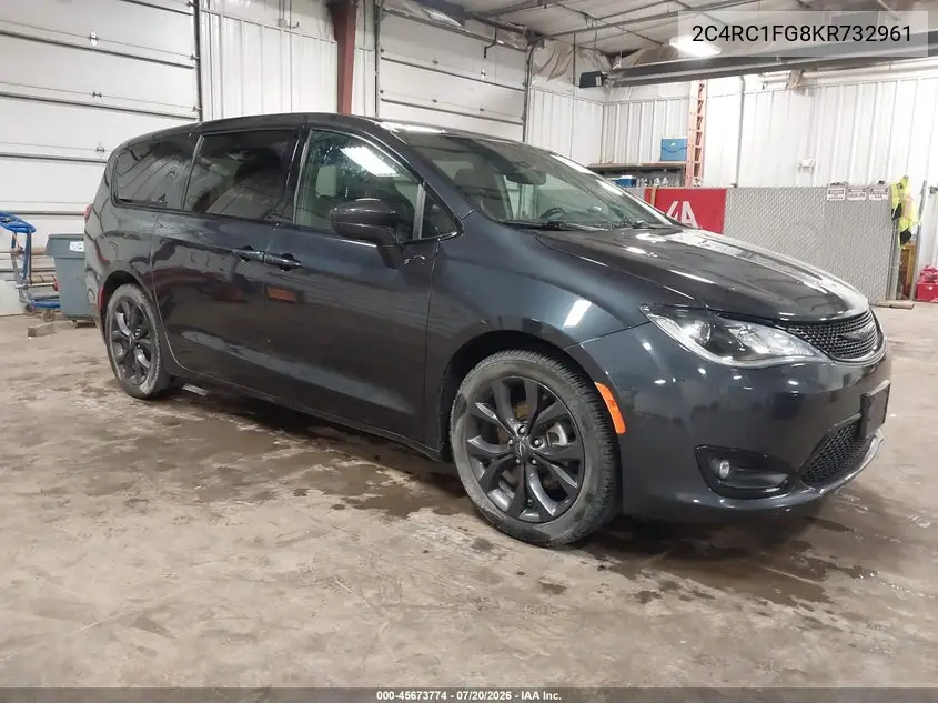 2019 Chrysler Pacifica Touring Plus VIN: 2C4RC1FG8KR732961 Lot: 45673774
