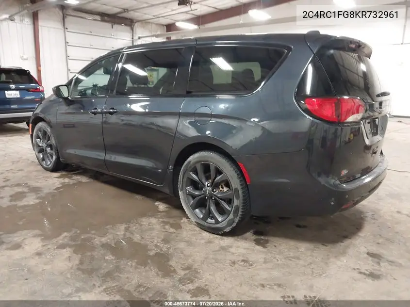 2019 Chrysler Pacifica Touring Plus VIN: 2C4RC1FG8KR732961 Lot: 45673774
