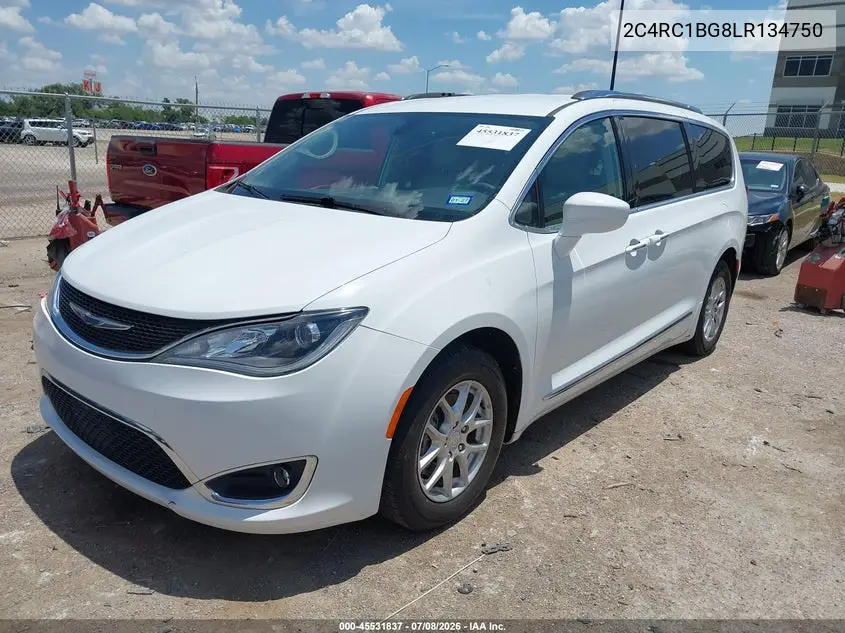 2020 Chrysler Pacifica Touring L VIN: 2C4RC1BG8LR134750 Lot: 45531837