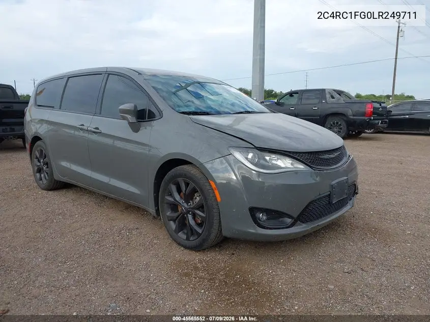 2020 Chrysler Pacifica Touring VIN: 2C4RC1FG0LR249711 Lot: 45565552