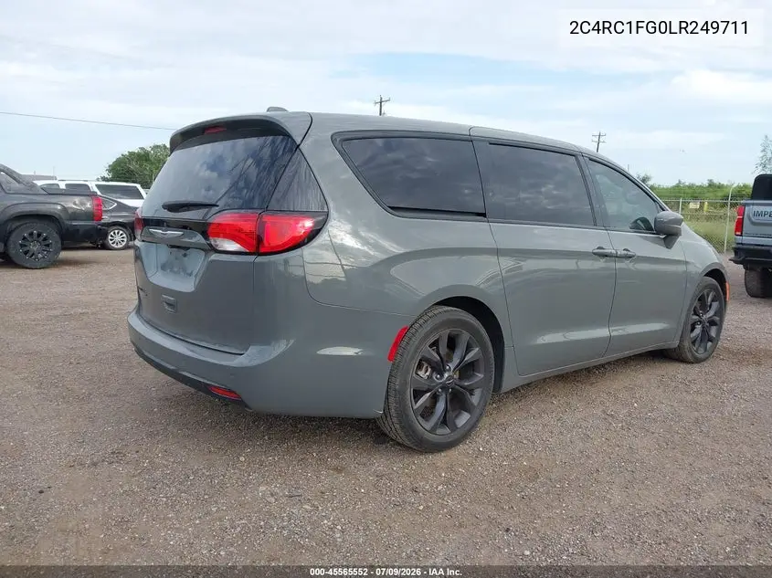 2020 Chrysler Pacifica Touring VIN: 2C4RC1FG0LR249711 Lot: 45565552