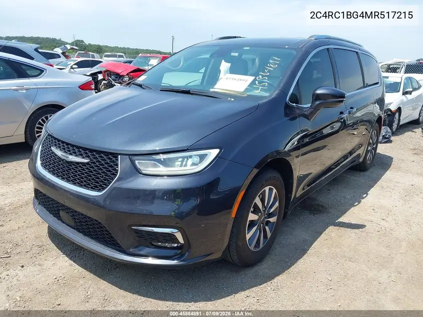 2021 Chrysler Pacifica Touring L VIN: 2C4RC1BG4MR517215 Lot: 45584891