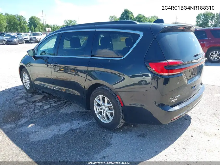 2022 Chrysler Pacifica Touring L VIN: 2C4RC1BG4NR188310 Lot: 45202212