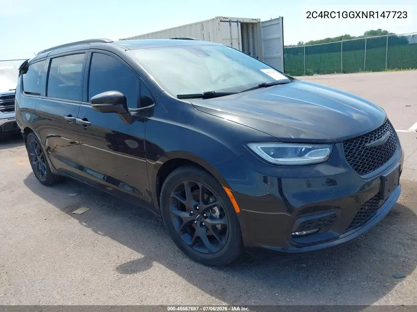 2022 Chrysler Pacifica Limited VIN: 2C4RC1GGXNR147723 Lot: 45567687
