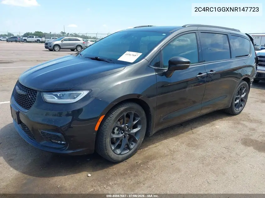 2022 Chrysler Pacifica Limited VIN: 2C4RC1GGXNR147723 Lot: 45567687