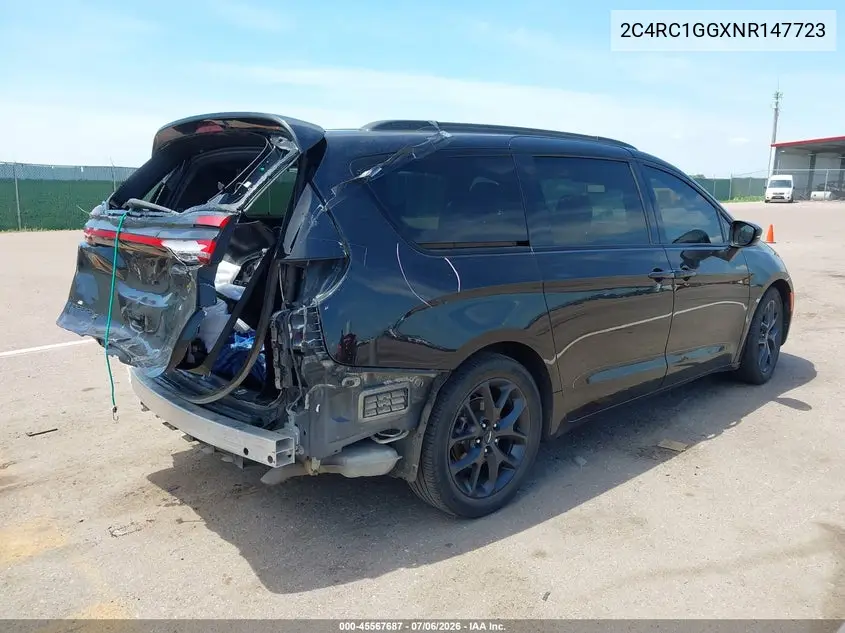 2022 Chrysler Pacifica Limited VIN: 2C4RC1GGXNR147723 Lot: 45567687