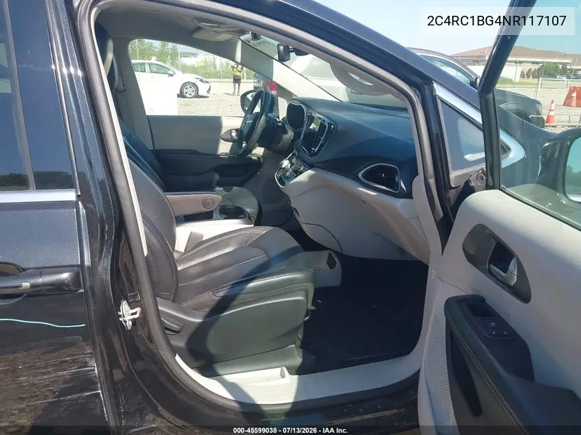 2022 Chrysler Pacifica Touring L VIN: 2C4RC1BG4NR117107 Lot: 45599038
