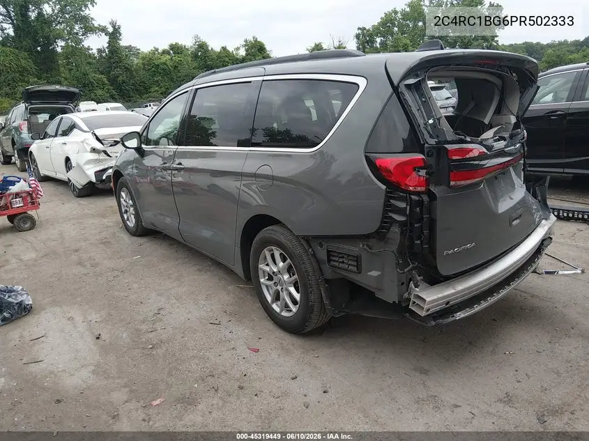 2023 Chrysler Pacifica Touring L VIN: 2C4RC1BG6PR502333 Lot: 45319449