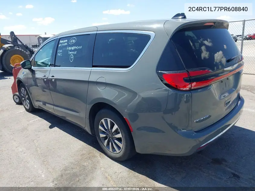 2023 Chrysler Pacifica Hybrid Touring L VIN: 2C4RC1L77PR608840 Lot: 45523714