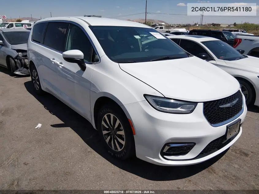 2023 Chrysler Pacifica Hybrid Touring L VIN: 2C4RC1L76PR541180 Lot: 45523718