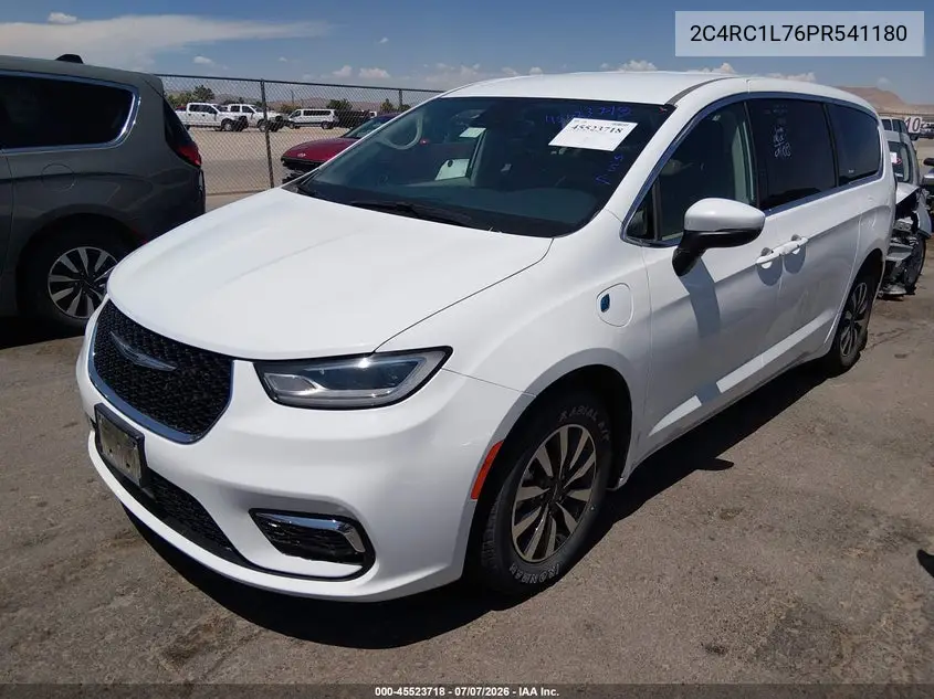 2023 Chrysler Pacifica Hybrid Touring L VIN: 2C4RC1L76PR541180 Lot: 45523718