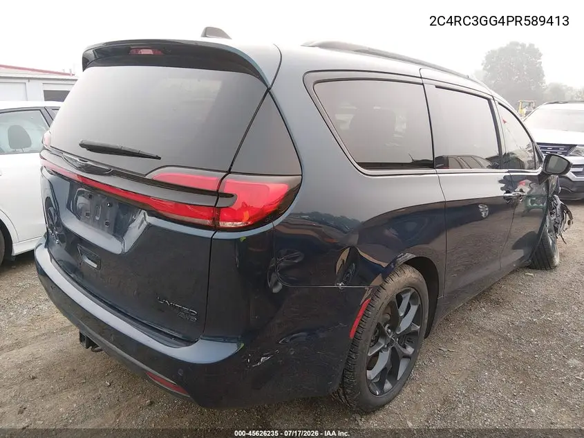 2023 Chrysler Pacifica Limited Awd VIN: 2C4RC3GG4PR589413 Lot: 45626235