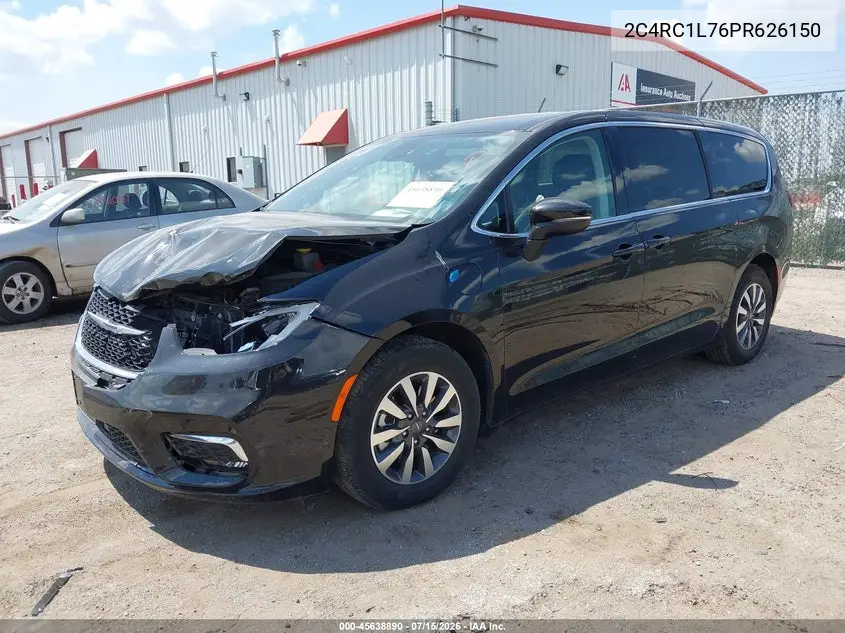 2023 Chrysler Pacifica Hybrid Touring L VIN: 2C4RC1L76PR626150 Lot: 45638890