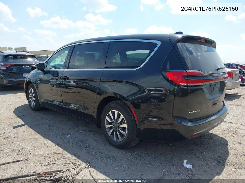 2023 Chrysler Pacifica Hybrid Touring L VIN: 2C4RC1L76PR626150 Lot: 45638890