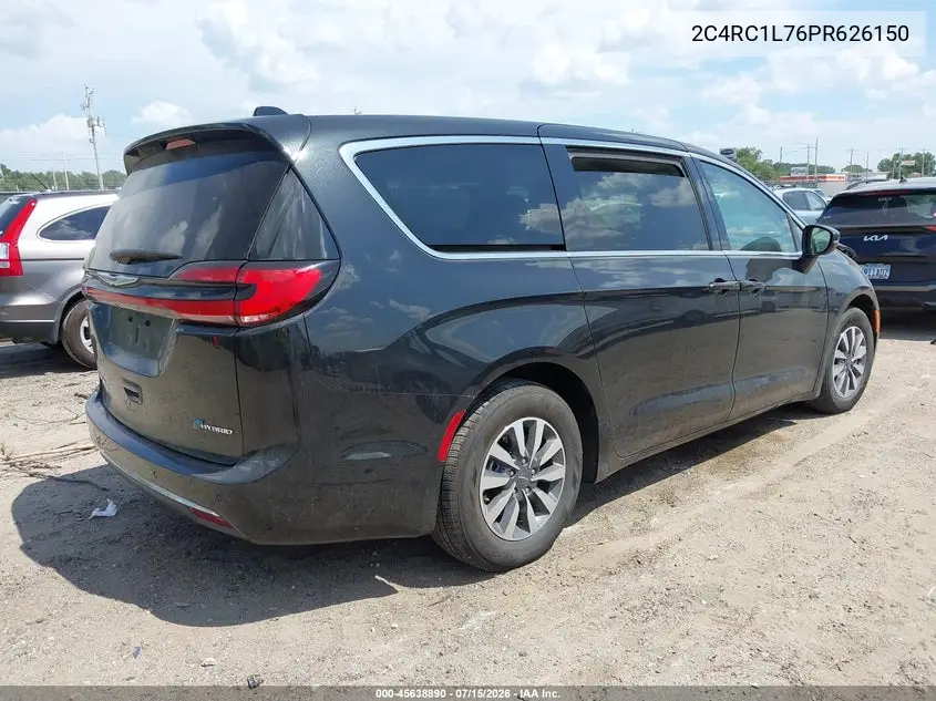2023 Chrysler Pacifica Hybrid Touring L VIN: 2C4RC1L76PR626150 Lot: 45638890
