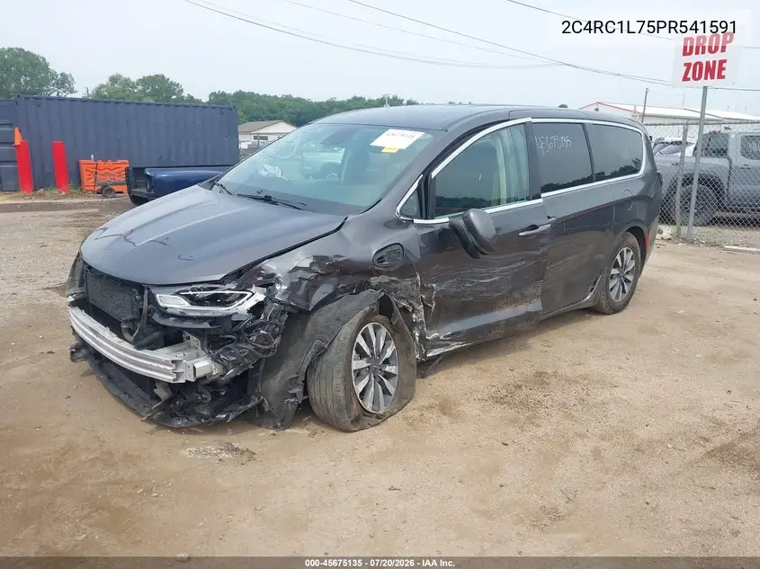 2023 Chrysler Pacifica Hybrid Touring L VIN: 2C4RC1L75PR541591 Lot: 45675135