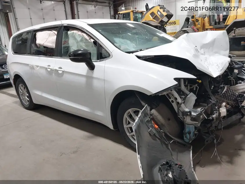2024 Chrysler Pacifica Touring VIN: 2C4RC1FG6RR119277 Lot: 45158105