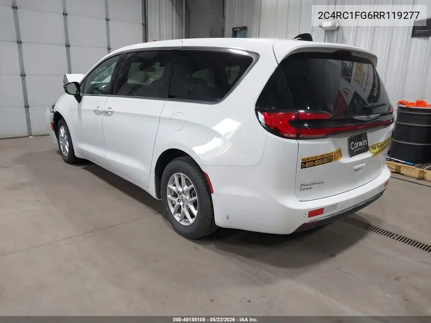 2024 Chrysler Pacifica Touring VIN: 2C4RC1FG6RR119277 Lot: 45158105