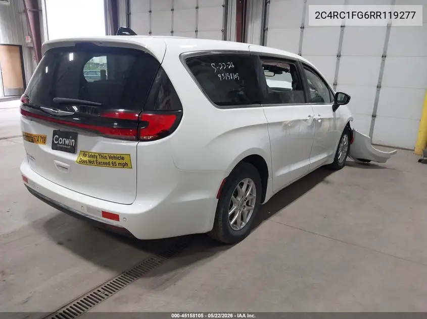 2024 Chrysler Pacifica Touring VIN: 2C4RC1FG6RR119277 Lot: 45158105