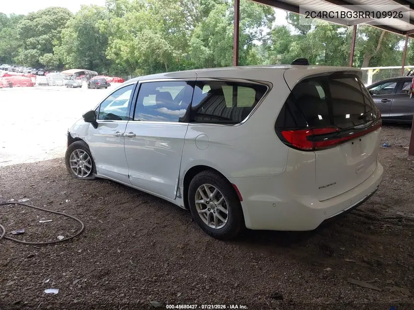 2024 Chrysler Pacifica Touring L VIN: 2C4RC1BG3RR109926 Lot: 45680427