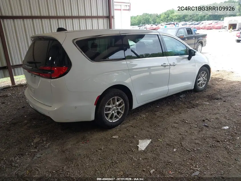 2024 Chrysler Pacifica Touring L VIN: 2C4RC1BG3RR109926 Lot: 45680427