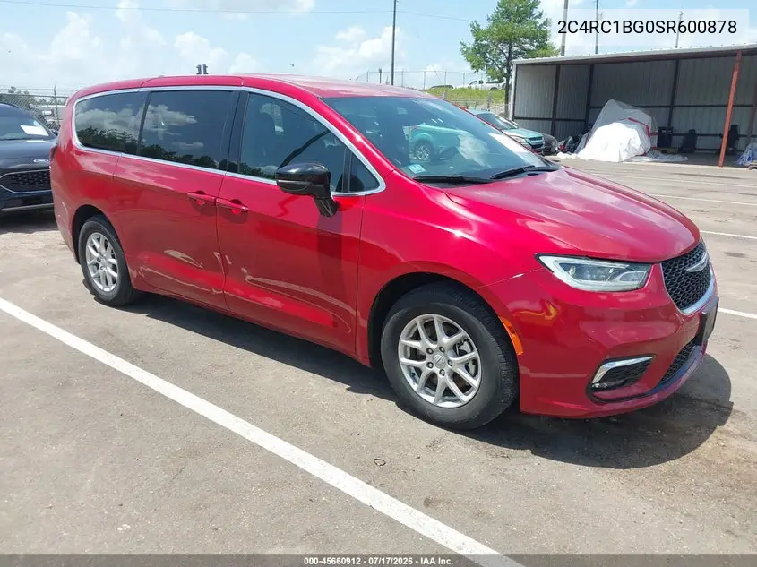 2025 Chrysler Pacifica Select VIN: 2C4RC1BG0SR600878 Lot: 45660912