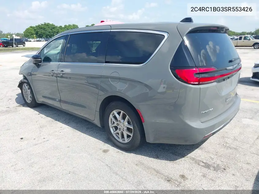 2025 Chrysler Pacifica Select VIN: 2C4RC1BG3SR553426 Lot: 45663660