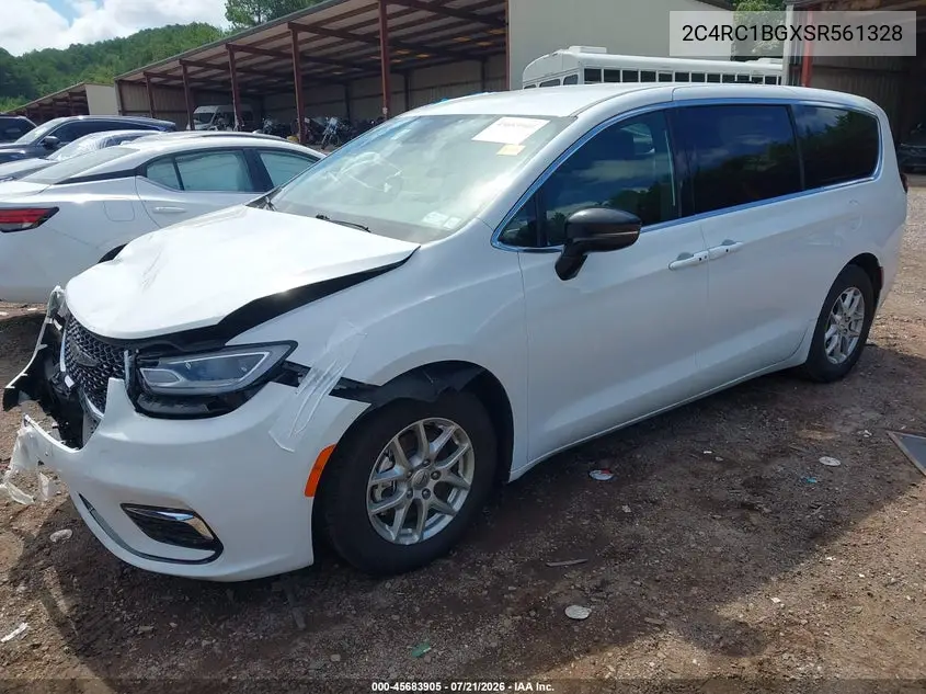 2025 Chrysler Pacifica Select VIN: 2C4RC1BGXSR561328 Lot: 45683905