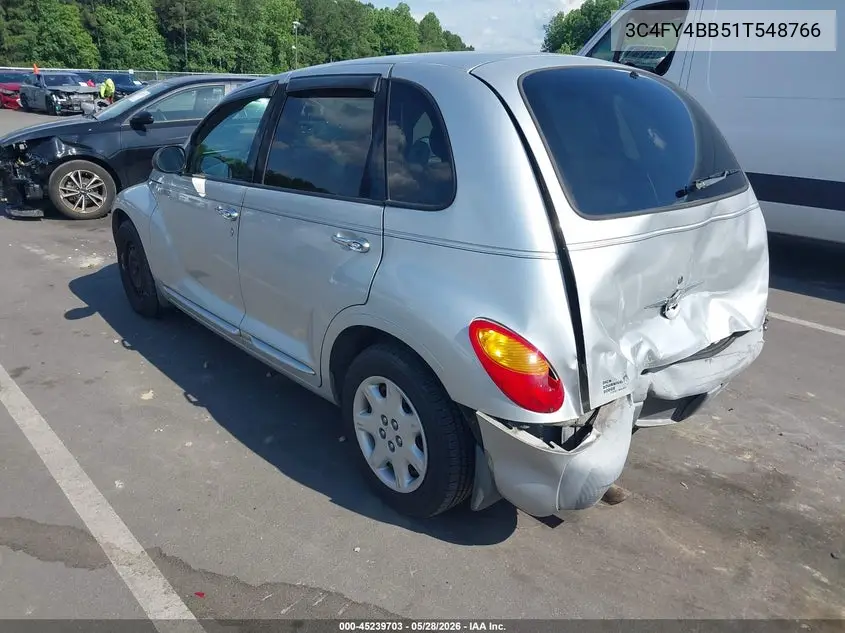 2001 Chrysler Pt Cruiser VIN: 3C4FY4BB51T548766 Lot: 45239703