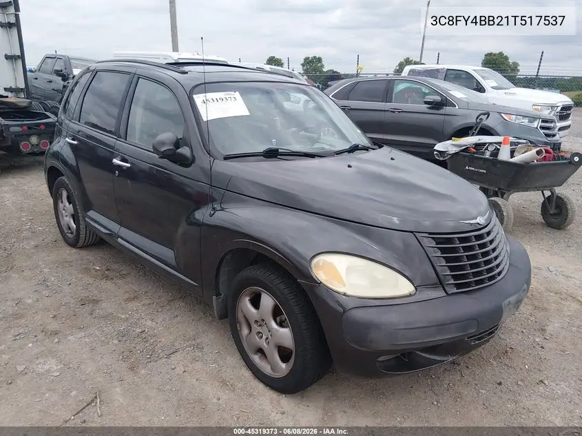 2001 Chrysler Pt Cruiser VIN: 3C8FY4BB21T517537 Lot: 45319373