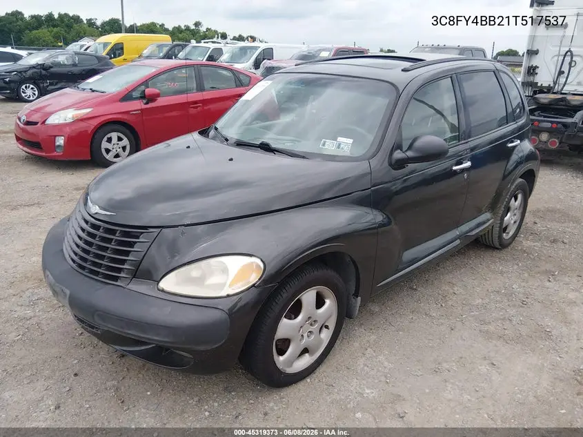 2001 Chrysler Pt Cruiser VIN: 3C8FY4BB21T517537 Lot: 45319373