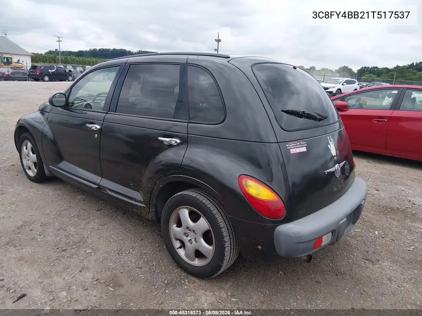 2001 Chrysler Pt Cruiser VIN: 3C8FY4BB21T517537 Lot: 45319373
