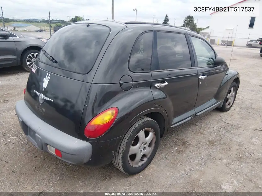 2001 Chrysler Pt Cruiser VIN: 3C8FY4BB21T517537 Lot: 45319373