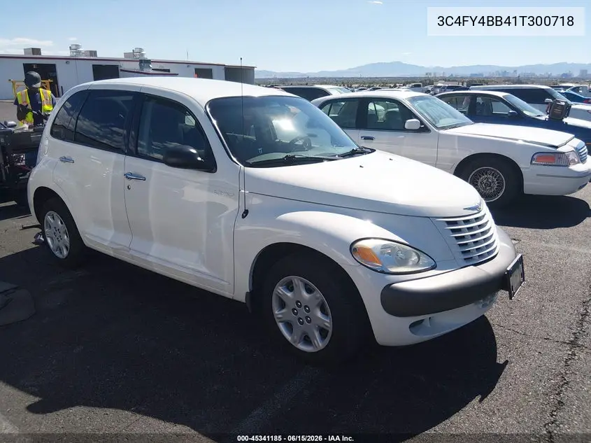 2001 Chrysler Pt Cruiser VIN: 3C4FY4BB41T300718 Lot: 45341185