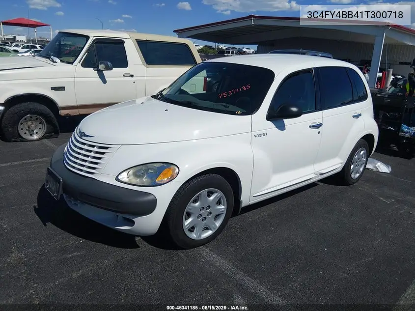 2001 Chrysler Pt Cruiser VIN: 3C4FY4BB41T300718 Lot: 45341185