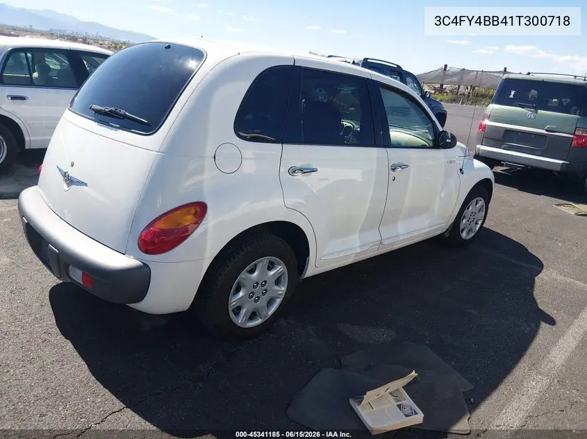 2001 Chrysler Pt Cruiser VIN: 3C4FY4BB41T300718 Lot: 45341185