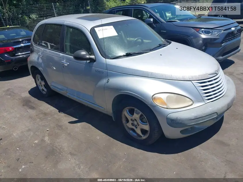 2001 Chrysler Pt Cruiser VIN: 3C8FY4BBX1T584158 Lot: 45359983