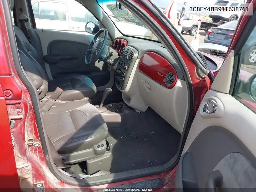 2001 Chrysler Pt Cruiser VIN: 3C8FY4BB91T638761 Lot: 45377056